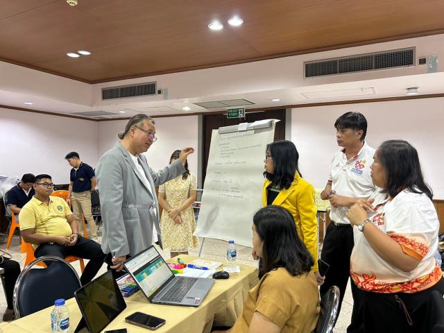 4. เข้าร่วมกิจกรรมอบรมเชิงปฏิบัติการการประเมินผลกระทบทางสังคม และผลตอบแทนทางสังคมจากการลงทุน วันที่ 25-26 มีนาคม 2567 ณ ห้องประชุมทองกวาว อาคารทีปังกรรัศมีโชติ มหาวิทยาลัยราชภัฏกำแพงเพชร